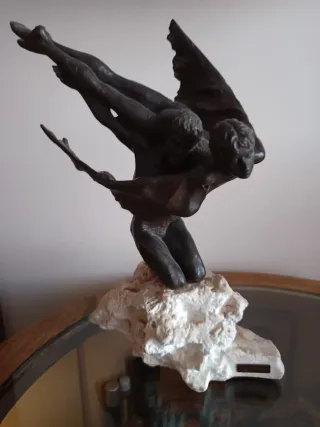 Escultura Josep Bofill Vintage Metal y Piedra