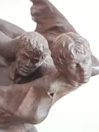 Escultura Josep Bofill Vintage Metal y Piedra