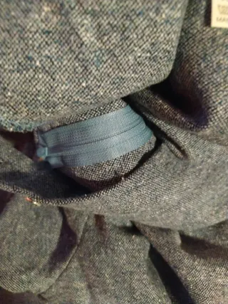 Pantaloni Sorelle Collection Lana 100% Grigio