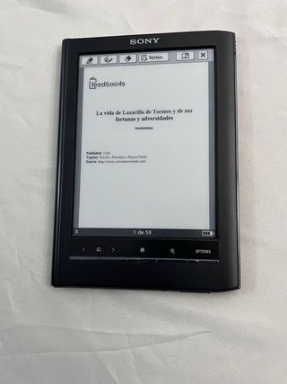 Sony Reader PRS-650 Touch Edition digital book