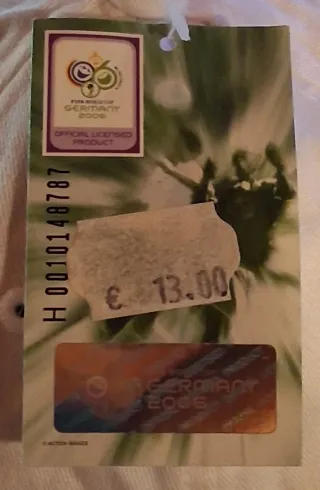 Cappellino FIFA World Cup Germany 2006 Originale