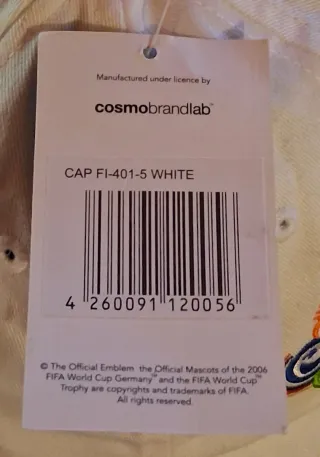 Cappellino FIFA World Cup Germany 2006 Originale