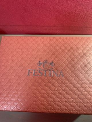 Reloj Festina Mujer Plata y Blanco