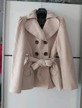 Chaquetón beige
