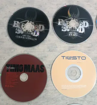 Lote Dj. Tiesto, Techno, House, Etc en 23 CD + 2 D