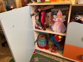 Mueble cambiador bebé con cajones