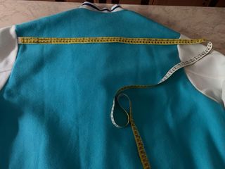 Giacca bomber stile college azzurra donna Lumina