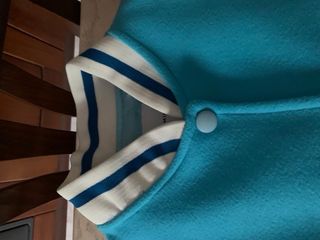 Giacca bomber stile college azzurra donna Lumina