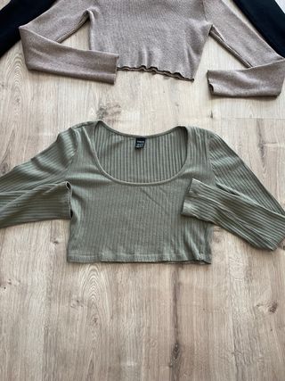 Lote 3 Camisetas Manga Larga Talla XS