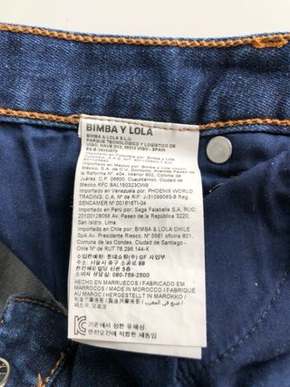 Pantalón vaquero Bimba y Lola talla 44