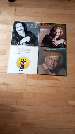 Lotes de Vinilos: Cobos, Curtis, Disney, Sinatra