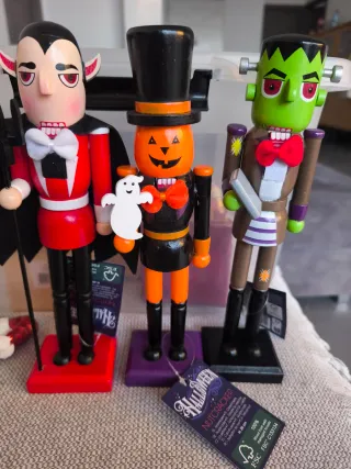 Cascanueces Halloween Madera