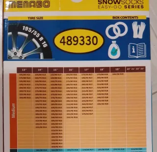 Fundas Nieve Ruedas M