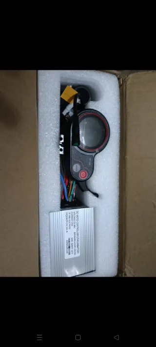 Controlador y pantalla para bici eléctrica