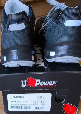 Zapatillas U-Power Negras y Grises