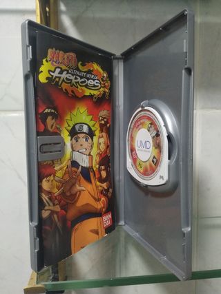 Juego PSP Naruto ultimate ninja heroes