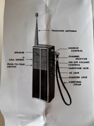 2 Walkie Talkie Finetone TC-10 de Coleccionista