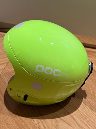 Casco esquí POCito infantil amarillo flúor