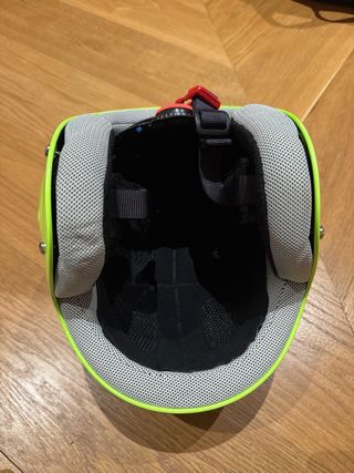 Casco esquí POCito infantil amarillo flúor