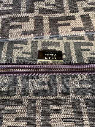 Borsa Fendi Baguette Media Marrone