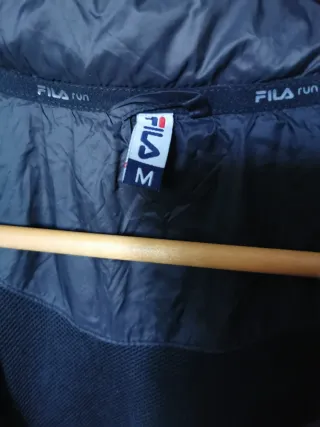 Cortavientos Fila Running Negro