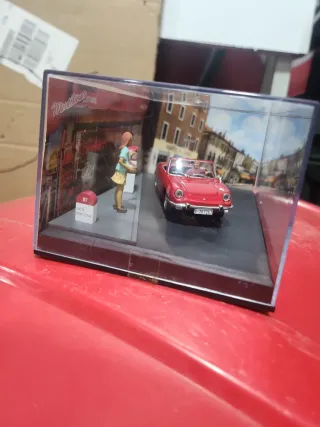 Miniatura porche deportivo rojo