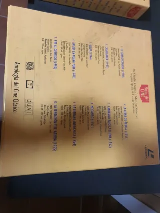 Colección Láser Disc Mitos del Cine