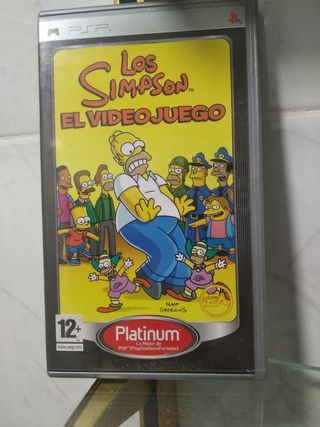 Juego PSP los Simpsons