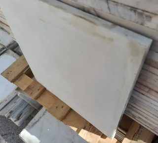 Mármol blanco 40x40 cm losas suelo