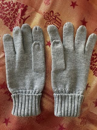 Guanti ST. DIEGO grigi in lana