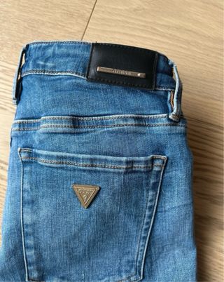 Guess Annette Skinny High Jeans Blu