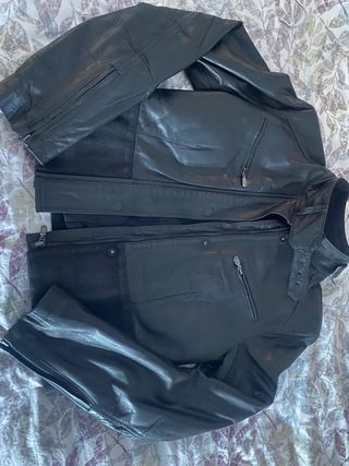 Cazadora Belstaff Piel Mujer Talla 42  S Negra