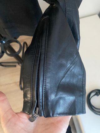 Cazadora Belstaff Piel Mujer Talla 42  S Negra