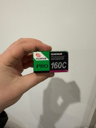 Carrete Fujifilm PRO 160C caducado