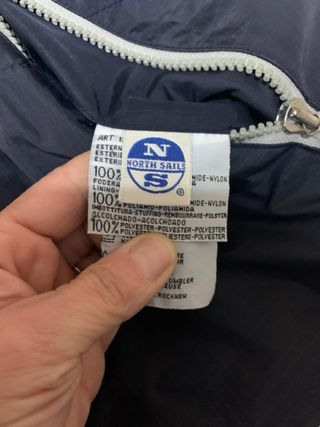 Smanicato double-face blu/grigio uomo North Sails