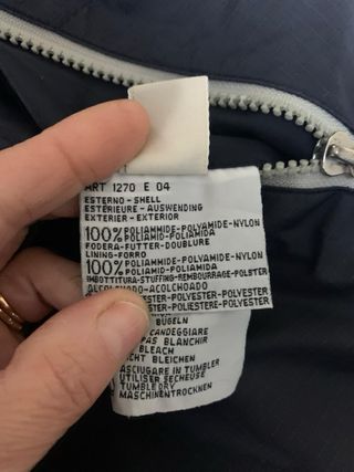 Smanicato double-face blu/grigio uomo North Sails