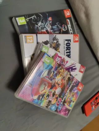 Lote 4 Cajas Nintendo Switch