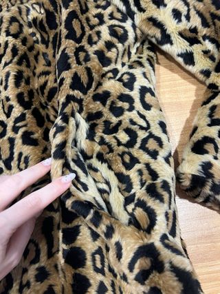 Abrigo estampado leopardo Couture Line