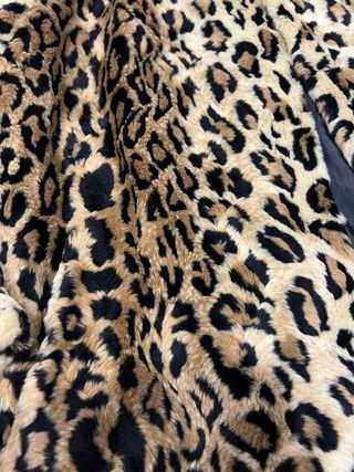 Abrigo estampado leopardo Couture Line