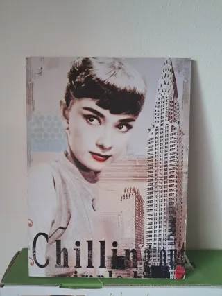 Cuadro Audrey Hepburn New York