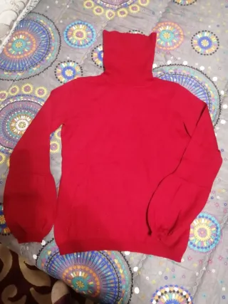 Dolcevita rosso in lana