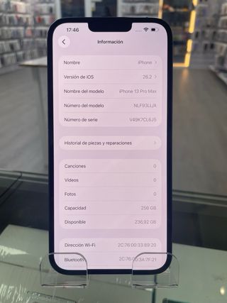 iPhone 13 Pro Max 256GB Azul - 1 Año Garantía