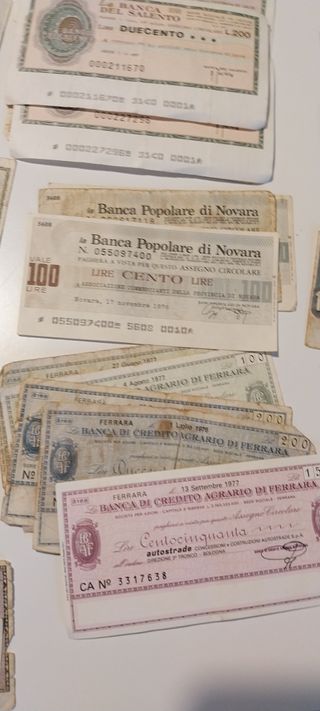 110 buoni ssegni + 1 Lira Luogotenenza 1944