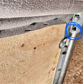 Juego de 4 sillas de comedor grises