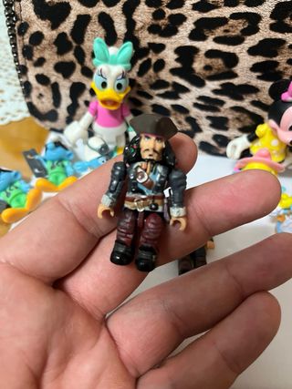 lote Figuras PVC Pitufos, Piratas y Disney