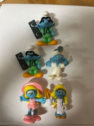 lote Figuras PVC Pitufos, Piratas y Disney