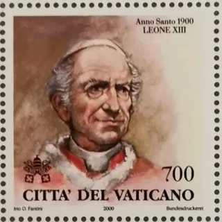 Francobollo Vaticano Leone XIII 1900
