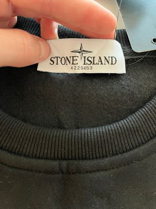 Sudadera Stone Island Negra