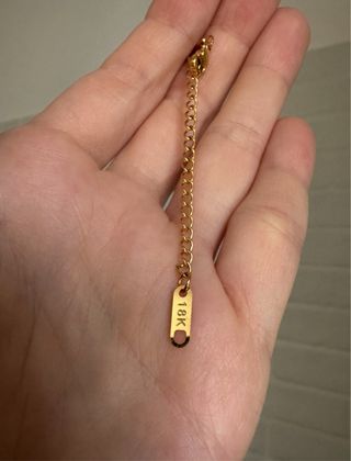 Collana Angelo con Perla Placcata Oro 18K