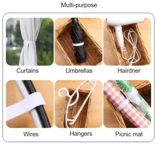 Bridas para cables reutilizables (rollo)